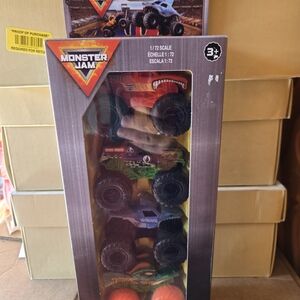 Monster Jam 1:72 Scale 4-Pack Monster Truck Set By Spin Master